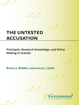 cover image of The Untested Accusation